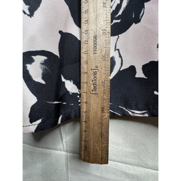 New Morgan & CO. Floral Scoop Neck Fit & Flare Dress size 11 Black - Picture 9 of 9